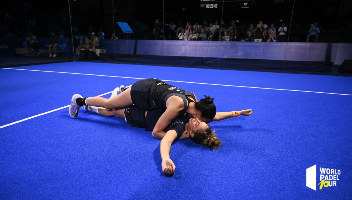 WPT Vienna Open 2023: Bea and Delfi defending a great point against Gemma  and Ale : r/padel