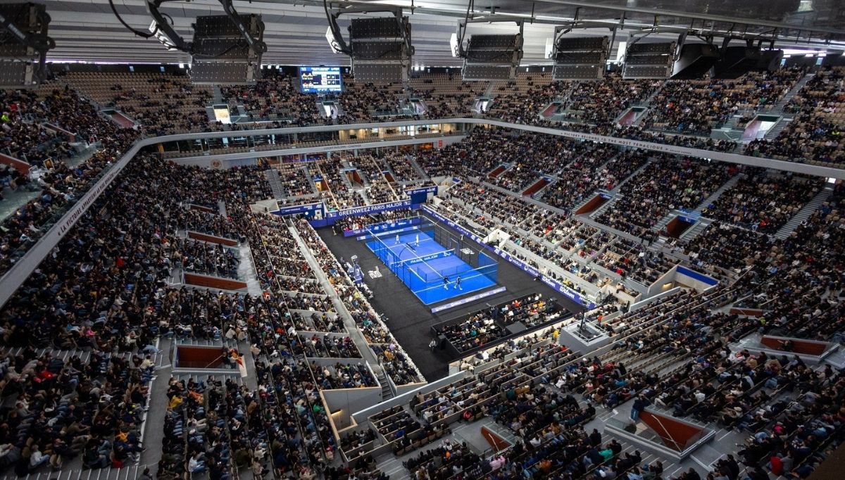 El Paris Major Premier Padel 2024 registró una entrada de 13.000 espectadores para sus finales