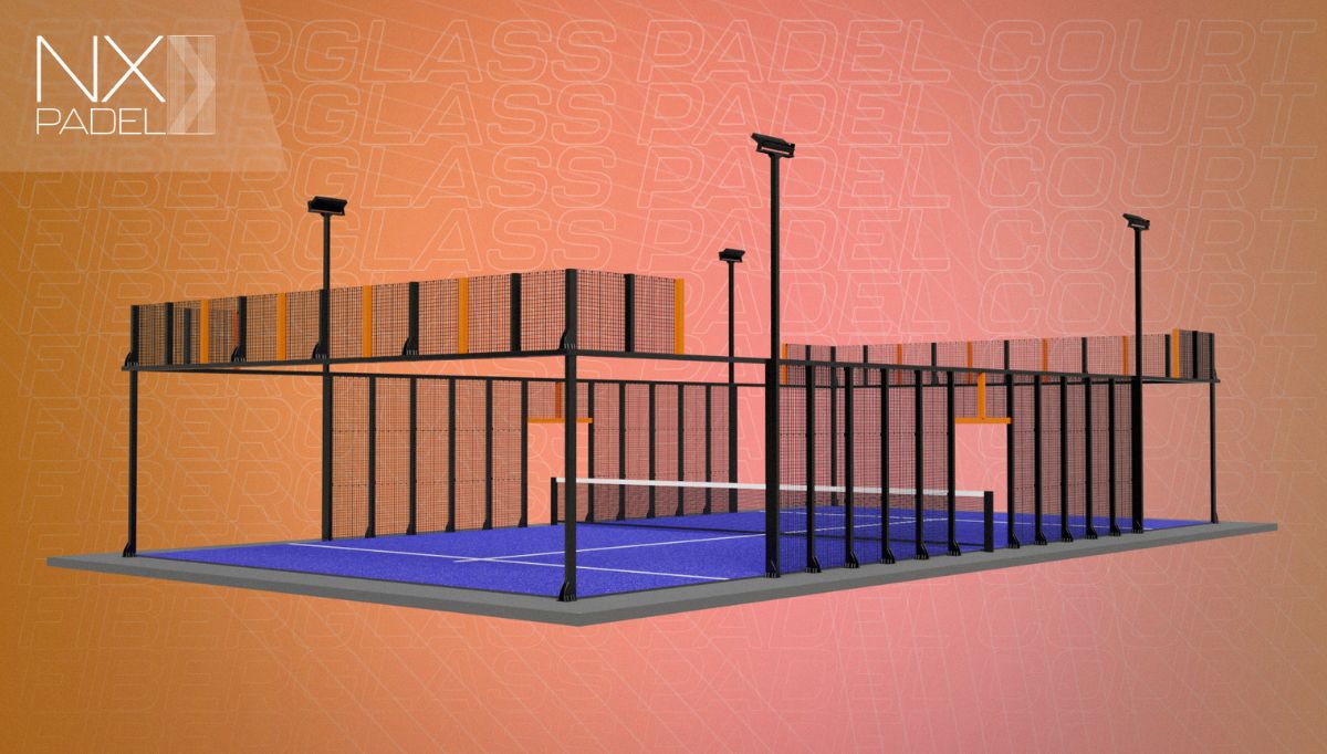 Solutions to prevent the padel courts from rusting