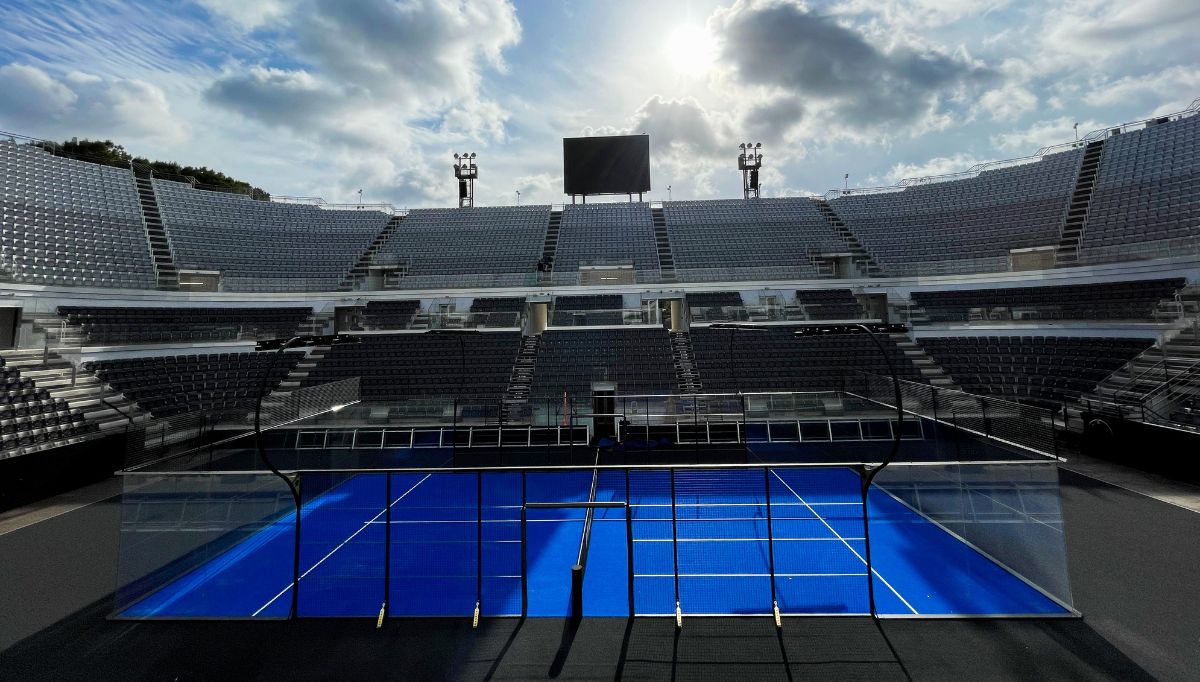 Asi serán las pistas en el Italy Major de Premier Padel de la próxima semana