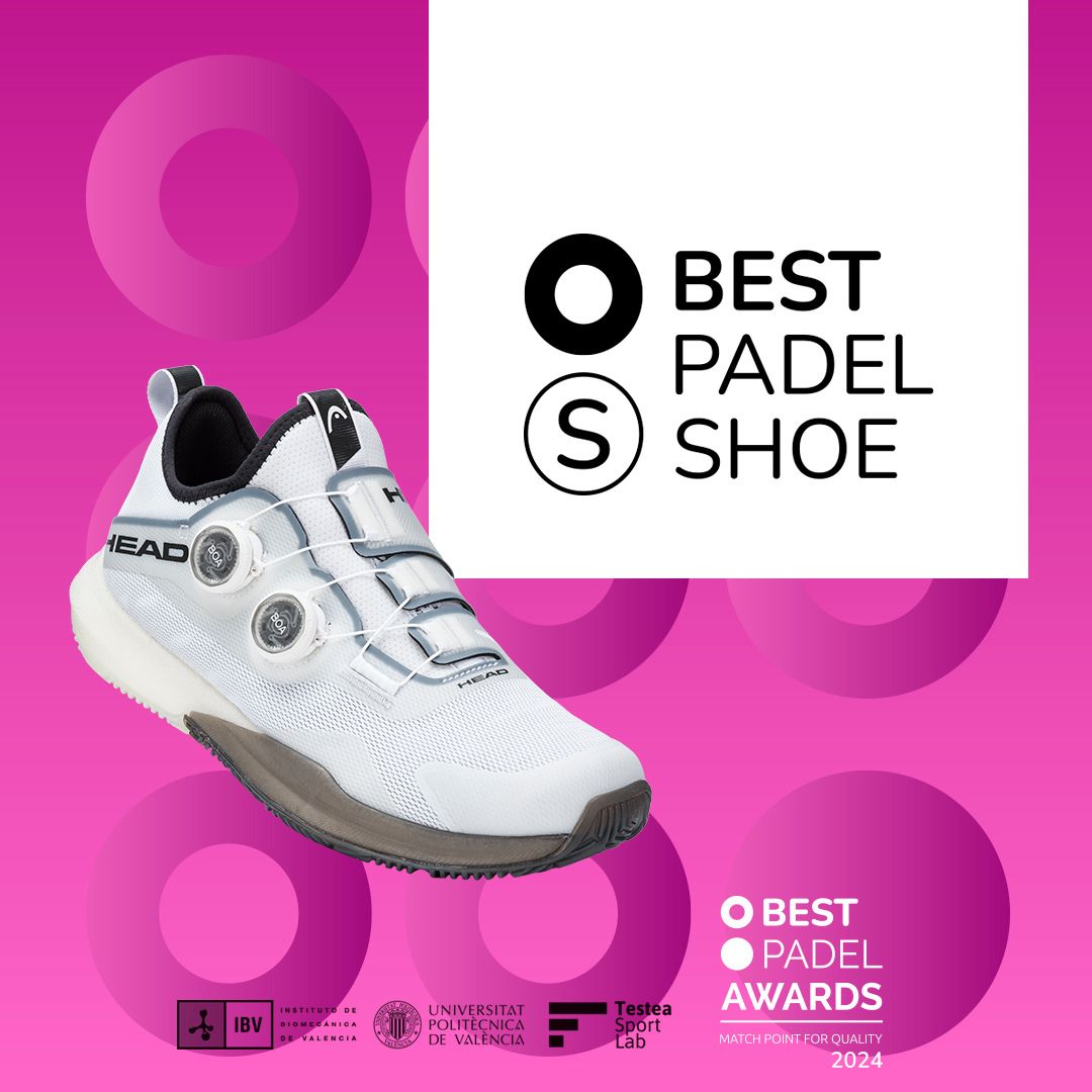 La Motion Pro BOA® ya está recibiendo elogios y ha sido galardonada como MEJOR ZAPATILLA DE PÁDEL en la categoría de comodidad y ajuste en los Padel Racket Awards.