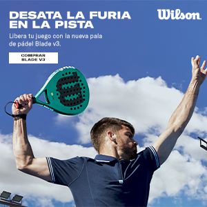 Desata la furia en la pista. Libera tu juego con la nueva pala de pádel Blade v3.