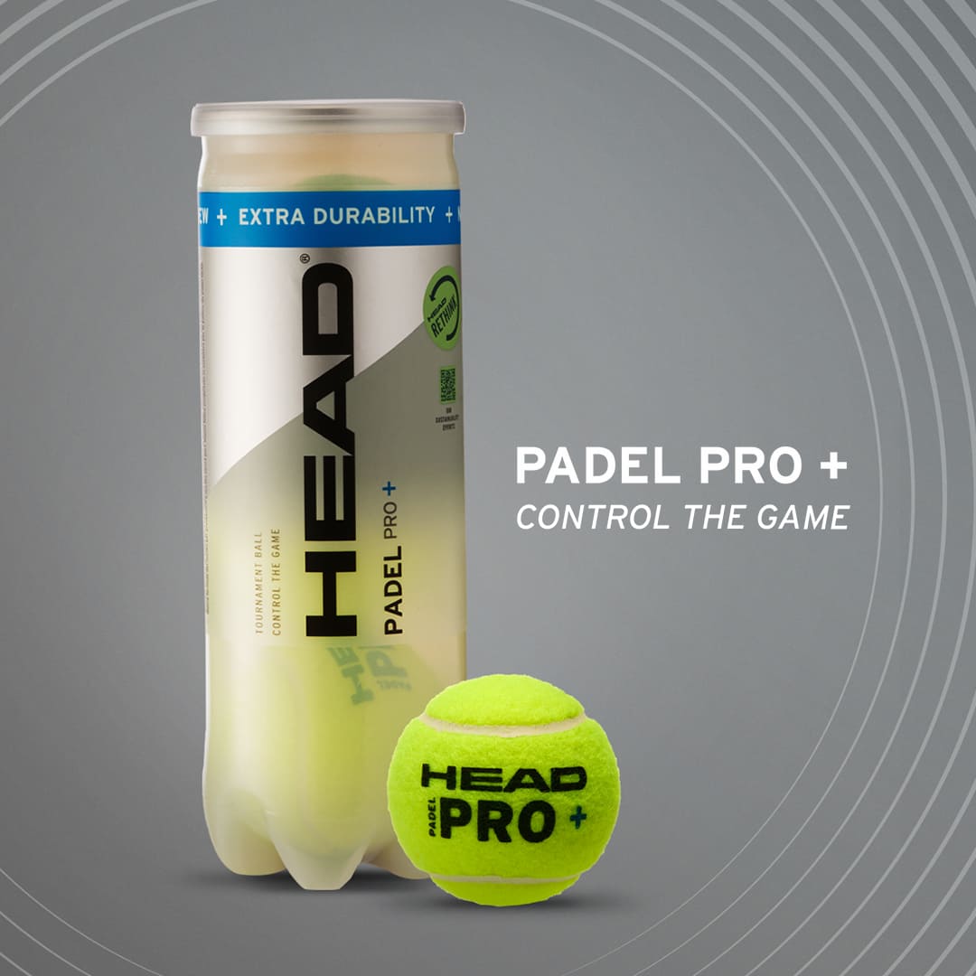 HEAD y la Federación Española de Pádel amplían su acuerdo: Se jugarán todas las competiciones con las nuevas HEAD Padel Pro +