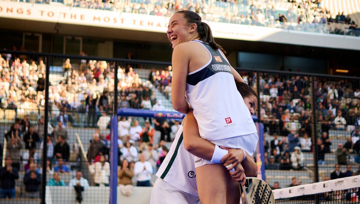 Andrea Ustero se convierte en la jugadora mas joven en disputar la final de un Major