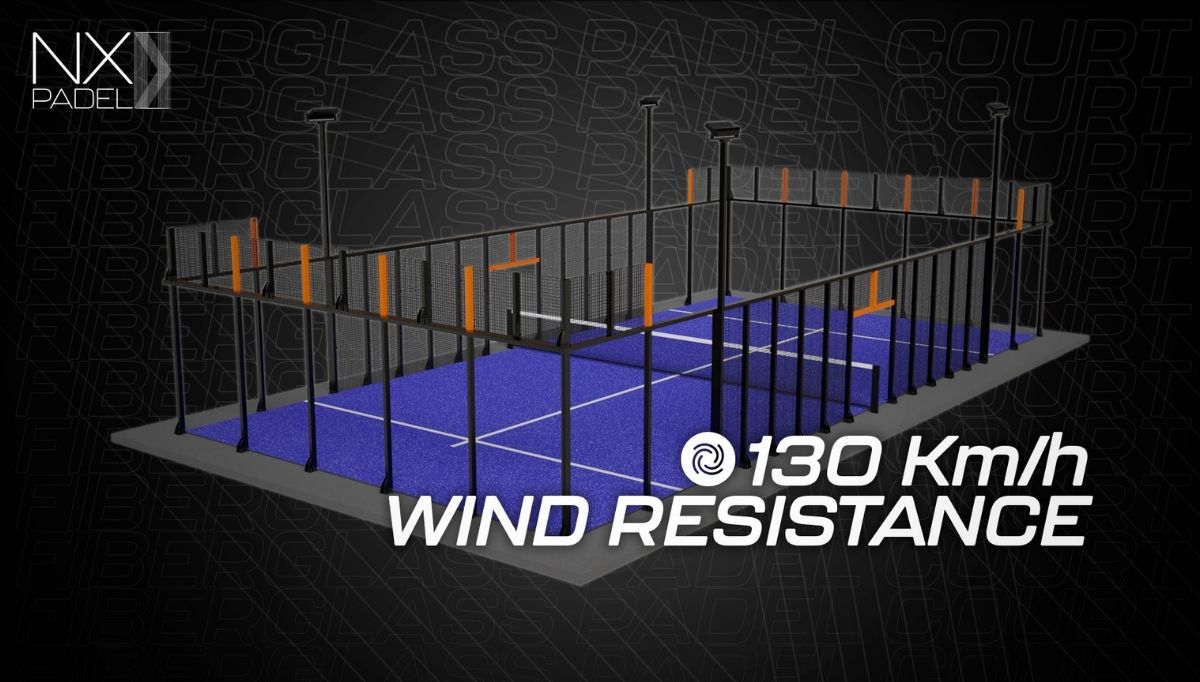 Among all the tests and certifications that a padel court must have, one of the most important is the one concerning wind resistance