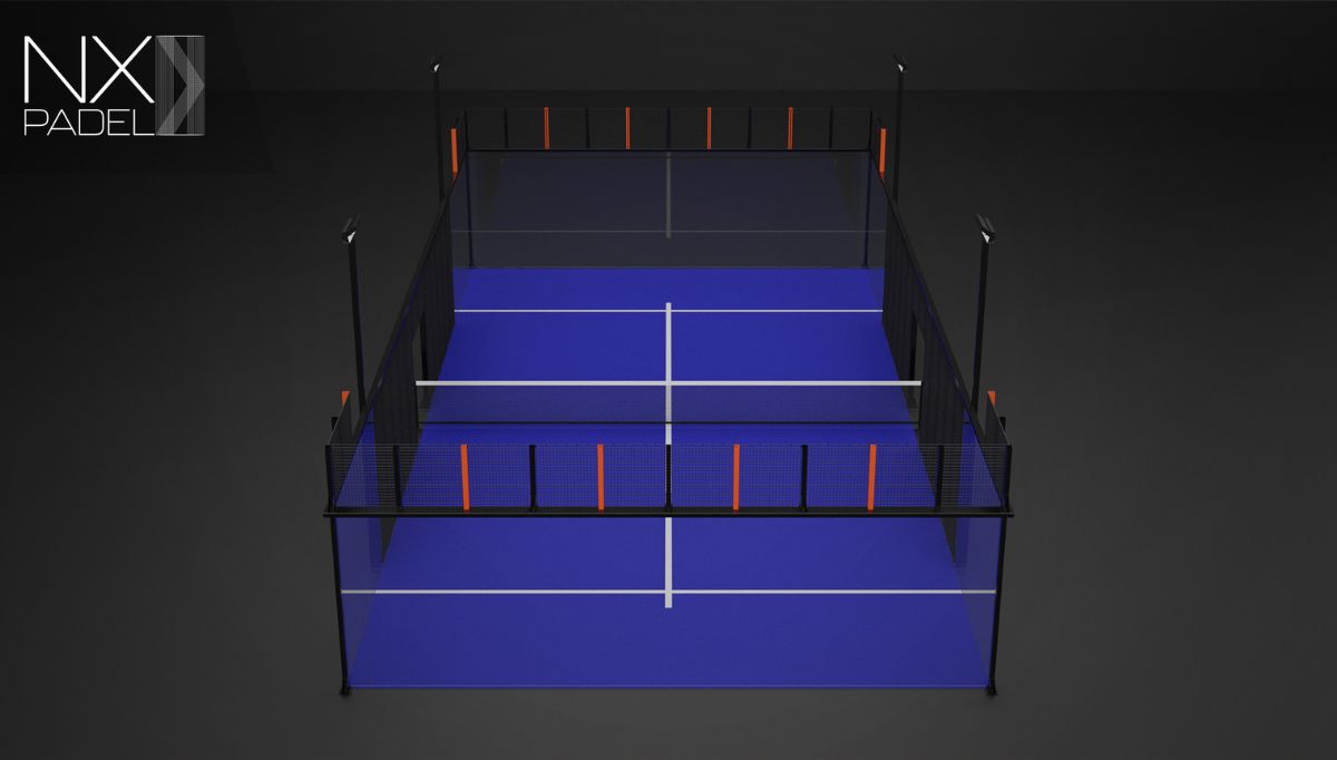 The dimensions of a padel court