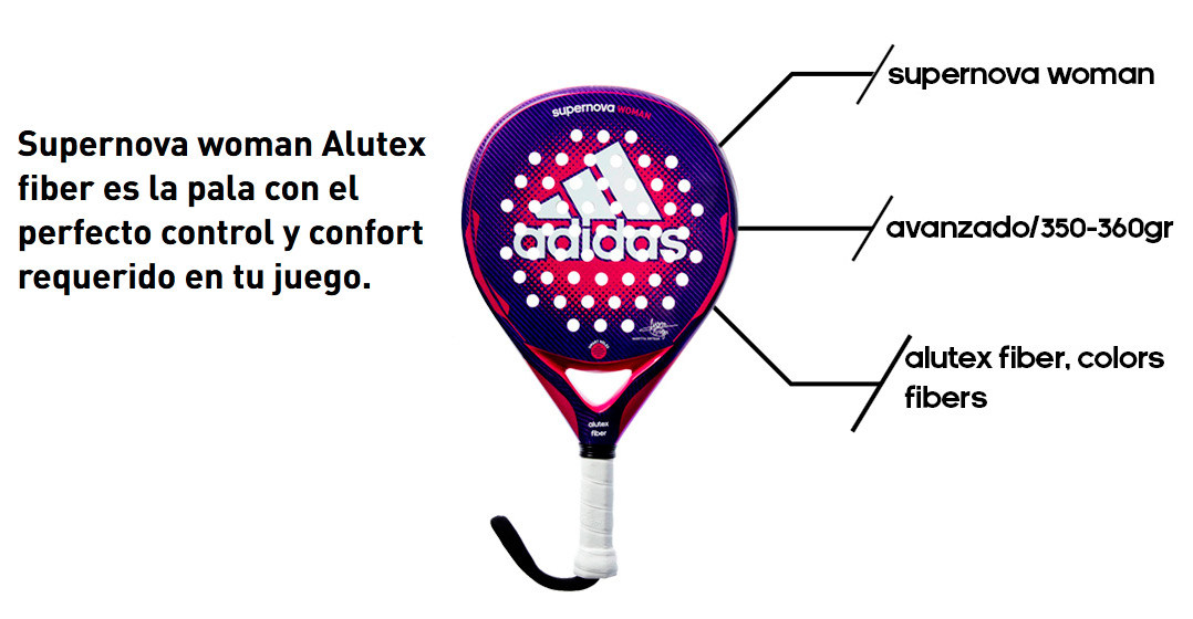 Adidas presenta su de palas para