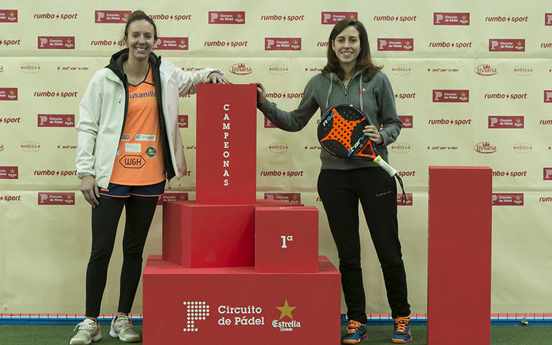 Carla Mesa y Marta Talaván se llevaron la final femenina federada de la primera prueba del Circuito de Pádel Estrella Damm 2018