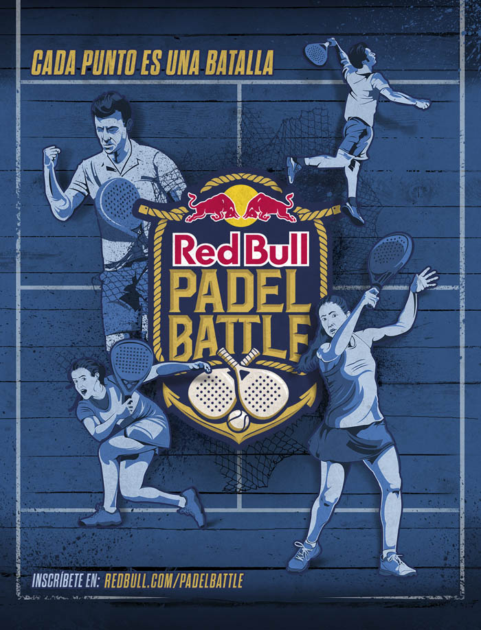 Red Bull presenta su circuito de pádel, Red Bull Padel Battle
