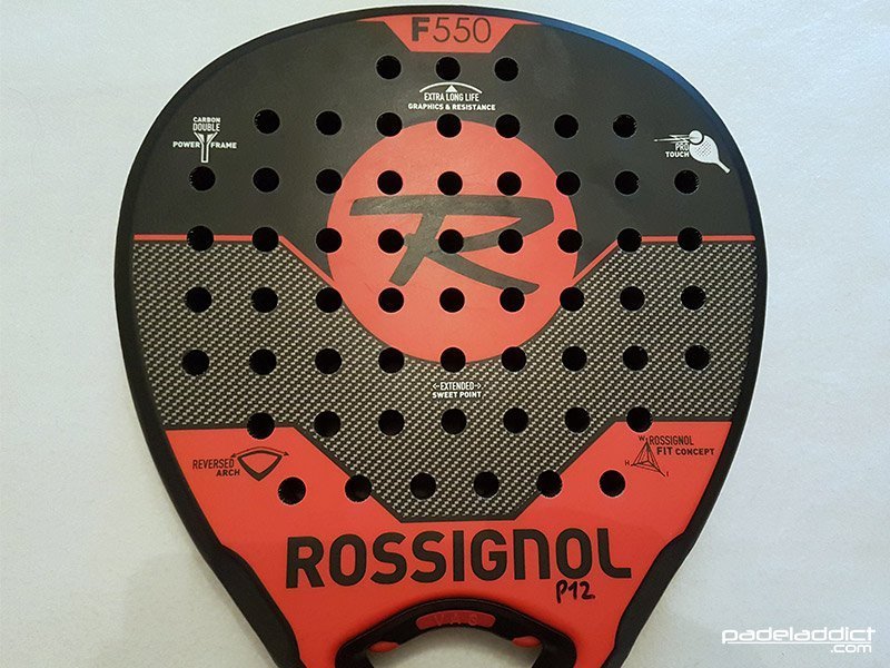 Análisis de la pala de pádel Rossignol F550