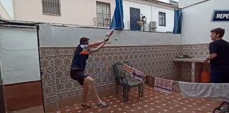 No te pierdas este auténtico puntazo de pádel durante la cuarentena