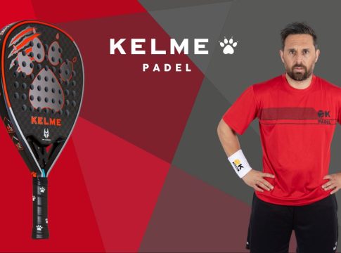 Así es la Kelme Warrior, la pala de pádel de Matias Díaz