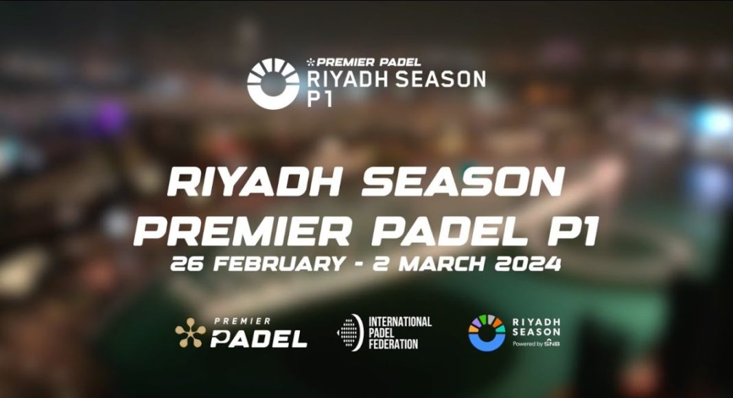 ¿Por dónde se puede ver el Riyadh P1de Premier Padel?