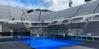 Here are the courts at next week's Premier Padel Italy Major