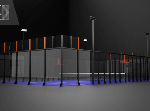 How long does the installation of a padel court take?