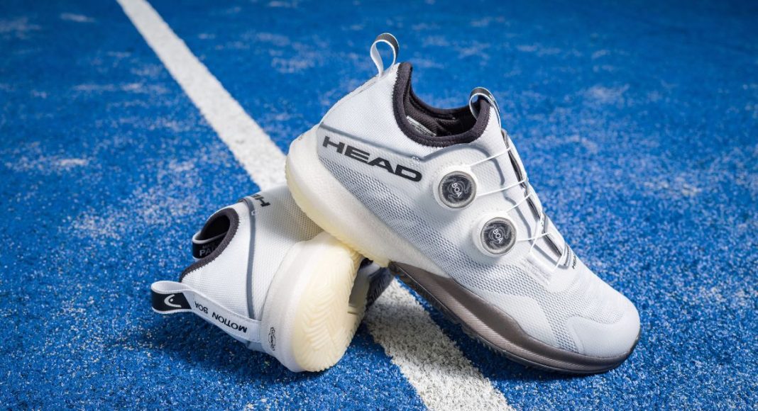 HEAD features the BOA® Fit System for the first time in a padel performance shoe: the new HEAD Motion Pro BOA®