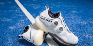 HEAD features the BOA® Fit System for the first time in a padel performance shoe: the new HEAD Motion Pro BOA®