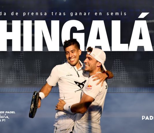 Galán y Chingotto hablan tras su pase a la final del Málaga P1