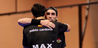 Octavos del Málaga P1: Javi Ruiz y Pablo Cardona despiden a Yanguas y Garrido en su último torneo