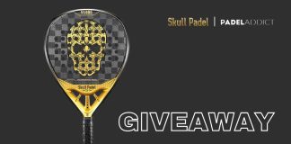 Participate in the giveaway of a V1000 - GOLD SKULL 18K racket