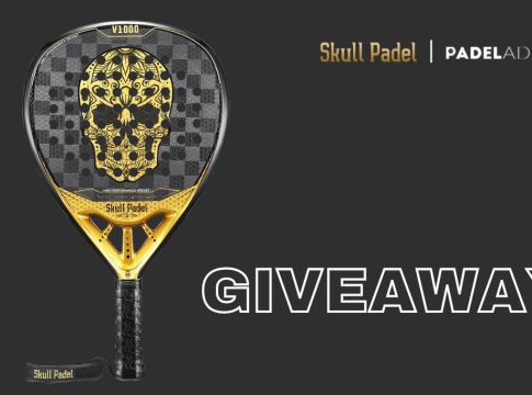 Participate in the giveaway of a V1000 - GOLD SKULL 18K racket