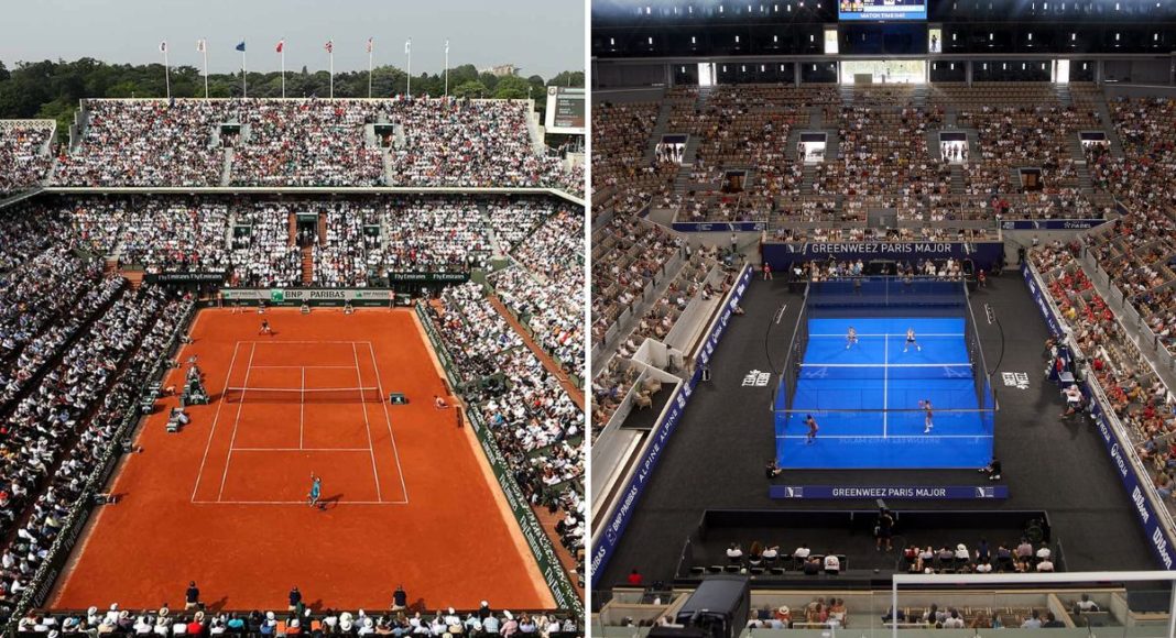 ¿Cuál es la diferencia en premios entre el Roland Garros de tenis y el Paris Major de pádel?