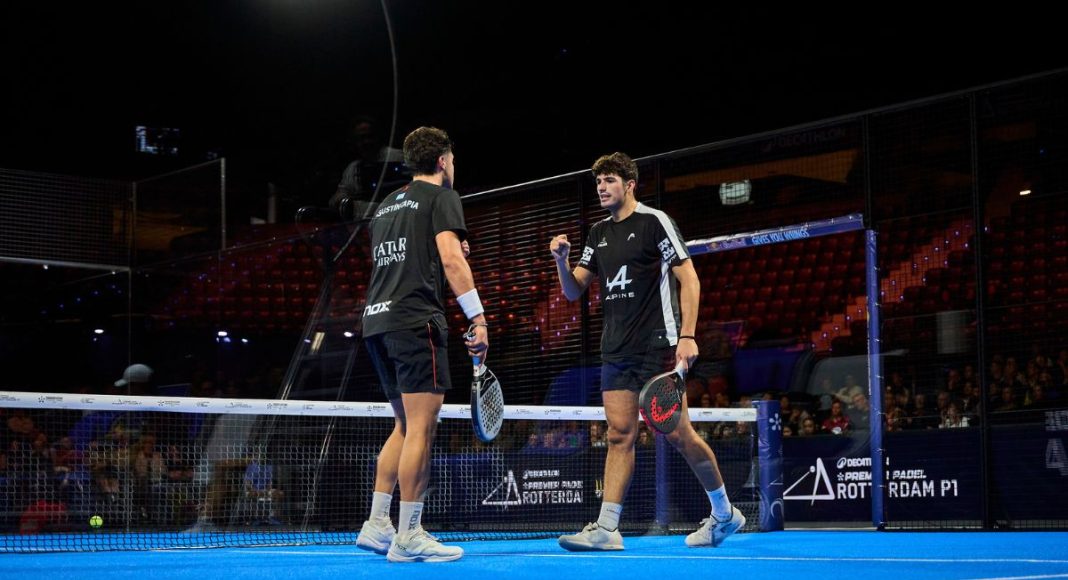 Enfrentamientos, horarios y retransmisión de las semifinales del Rotterdam Premier Padel P1