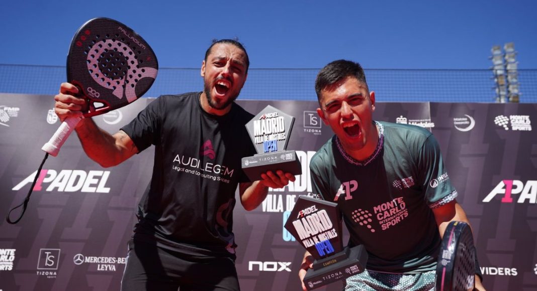 Maxi Arce y Pablo Lijó se proclaman ganadores del Móstoles Open de A1 Padel