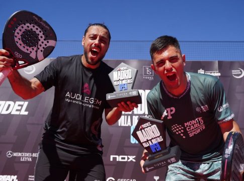 Maxi Arce y Pablo Lijó se proclaman ganadores del Móstoles Open de A1 Padel