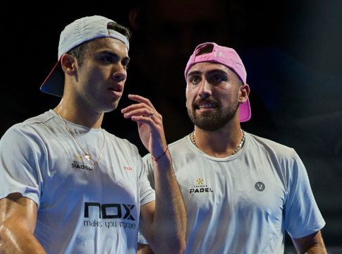 ¡Salto la sorpresa! Augsburger y Chozas eliminan a Lebrón y Di Nenno en los octavos del Rotterdam P1