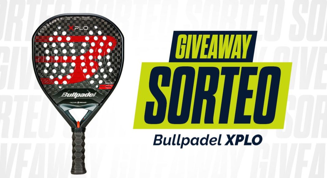 Participate in the giveaway of a Bullpadel XPLO 2025, the new racket of Martin Di Nenno