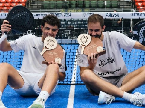 Fran Guerrero y Jairo Bautista sorprenden a Augsburger y Chozas en el FIP Gold Lyon