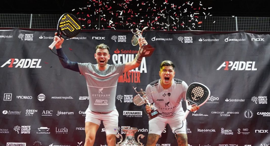 Gonza Alfonso y Tolito Aguirre consiguen en Sevilla su octavo título de la temporada en A1 Padel