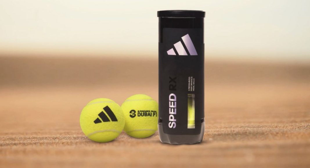 adidas SPEED RX Dubai: official ball of Dubai Premier Padel P1