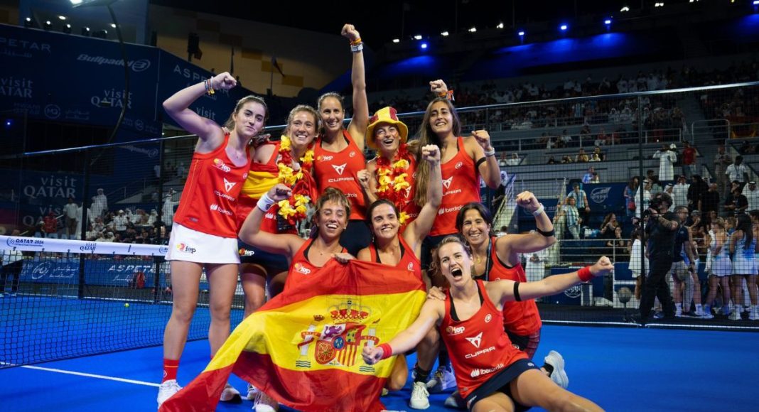 ¡La Selección Española Femenina, campeona del Mundial de Pádel de Qatar 2024!