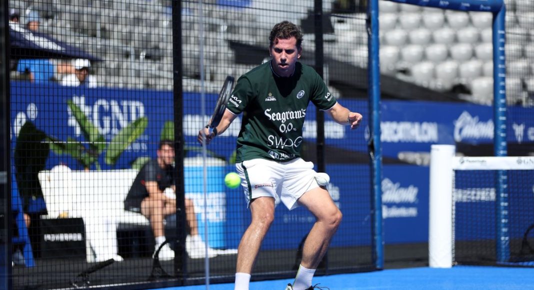 Paquito Navarro, baja en los octavos de final del Mexico Major Premier Padel