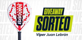 Participate in the giveaway of a Babolat Viper Juan Lebron 2025, the new racket of Juan Lebron