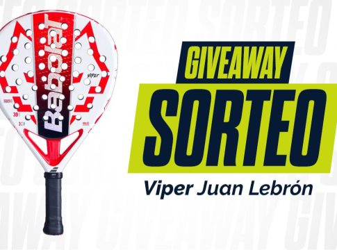 Sorteamos una Babolat Viper Juan Lebrón, la nueva pala del 