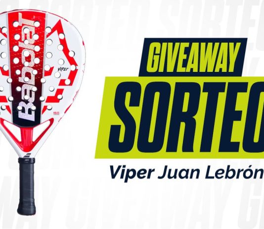 Participate in the giveaway of a Babolat Viper Juan Lebron 2025, the new racket of Juan Lebron