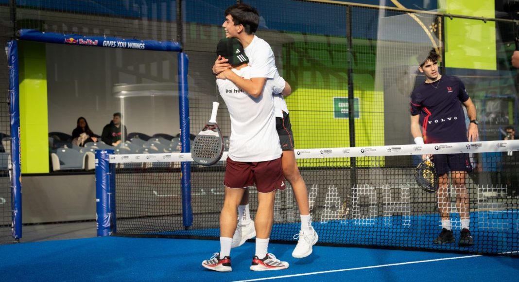 Uno de los encuentros más intensos en los treintaidosavos de final masculinos del Riyadh P1 fue el que enfrentó a Rama Valenzuela y Pol Hernández contra Miguel Lamperti y Daniel Santigosa