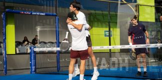 Uno de los encuentros más intensos en los treintaidosavos de final masculinos del Riyadh P1 fue el que enfrentó a Rama Valenzuela y Pol Hernández contra Miguel Lamperti y Daniel Santigosa