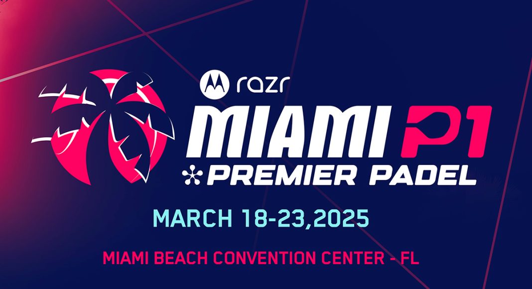 Los cuadros del Miami P1 ya estan listos el padel desembarca en Estados Unidos por la puerta grande