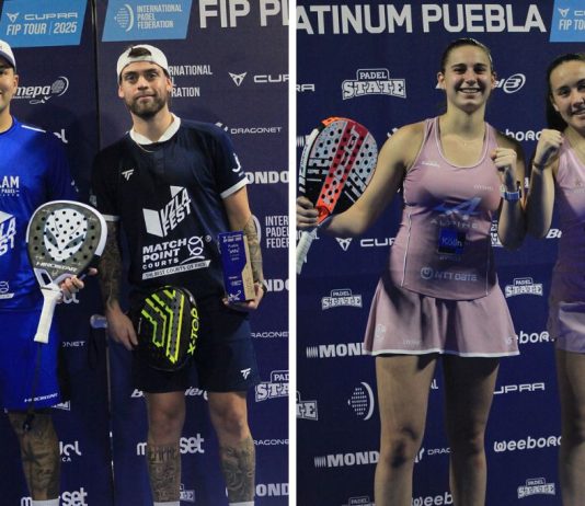 Ustero/Alonso y Tolito/Alfonso se proclaman ganadores del FIP Platinum de Puebla