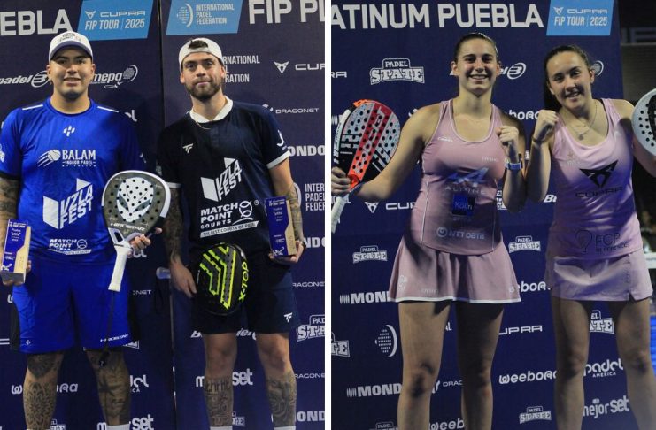 Ustero/Alonso y Tolito/Alfonso se proclaman ganadores del FIP Platinum de Puebla