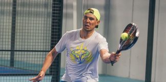 Rafa Nadal sorprende jugando al pádel en Manacor